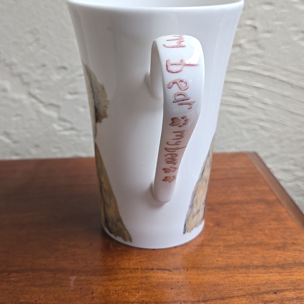 ROY KIRKHAM SET OF 2 BONE CHINA "MY BEAR" MUGS - Picture 4 of 14